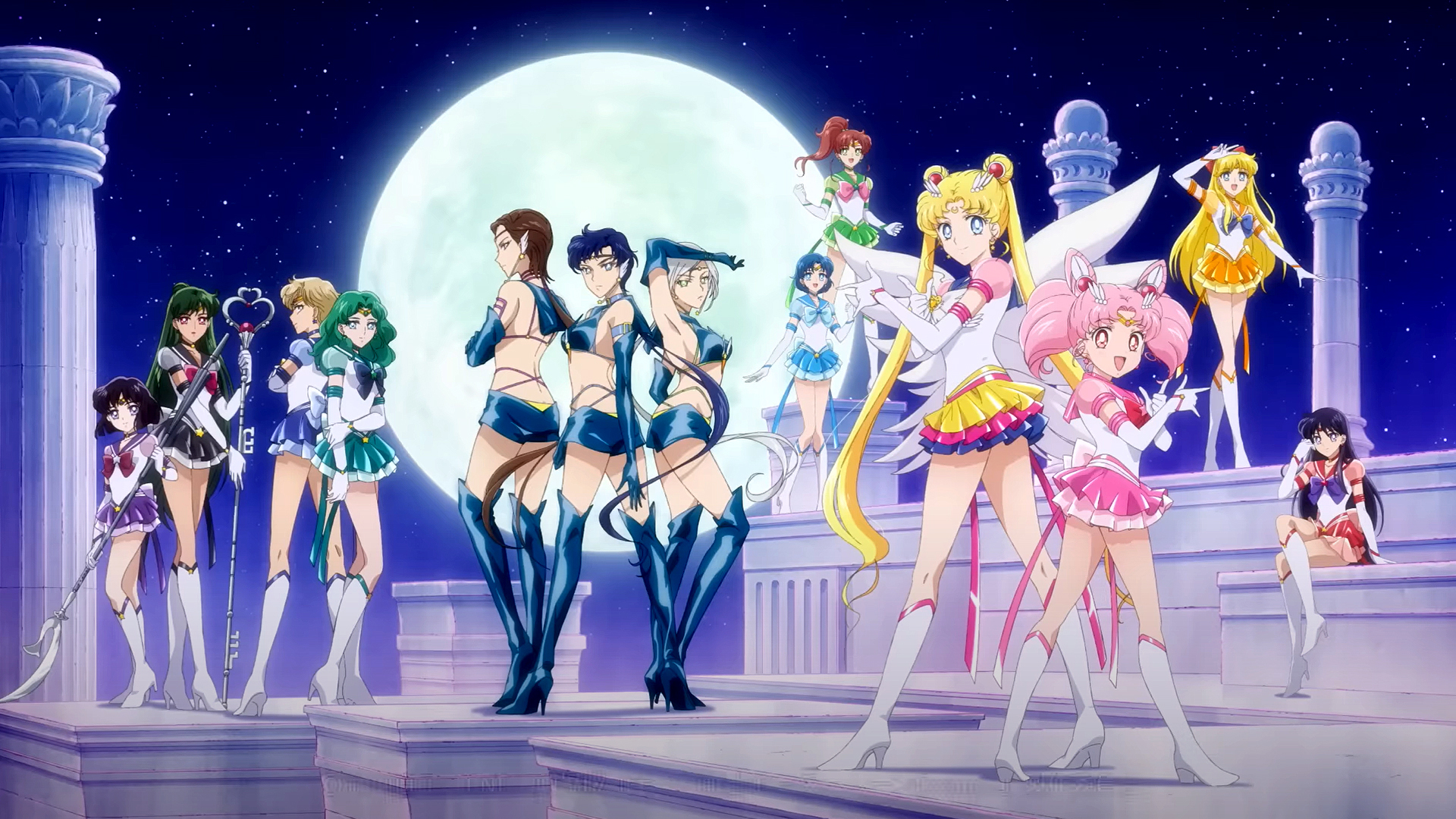 Sailor Moon Crystal - Season 3 official artwork  Sailor moon usagi, Sailor  chibi moon, Sailor moon crystal