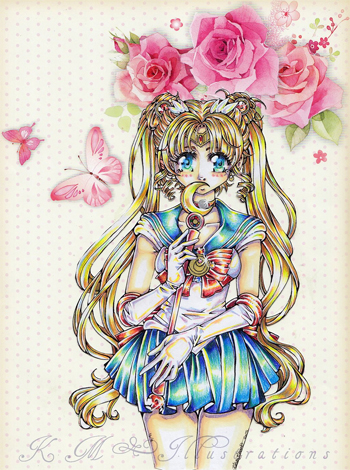 sailor moon fan art by kirsty