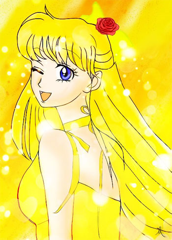 sailor moon fan art by metym