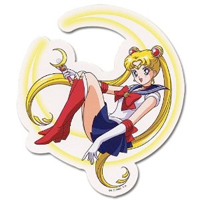 sailor moon crescent moon sticker