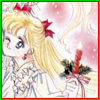 Sailor Moon Christmas icon featuring Sailor Venus.