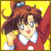 Sailor Moon Christmas icon featuring Makoto.