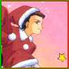 Sailor Moon Christmas icon featuring Taiki.