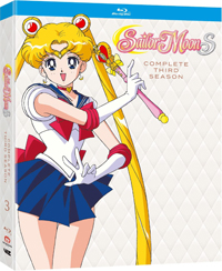 Sailor Moon S: The Complete Third Season Blu-ray cover.